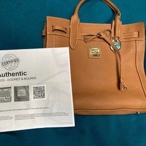 Dooney & Bourke Light Brown Leather Handbag